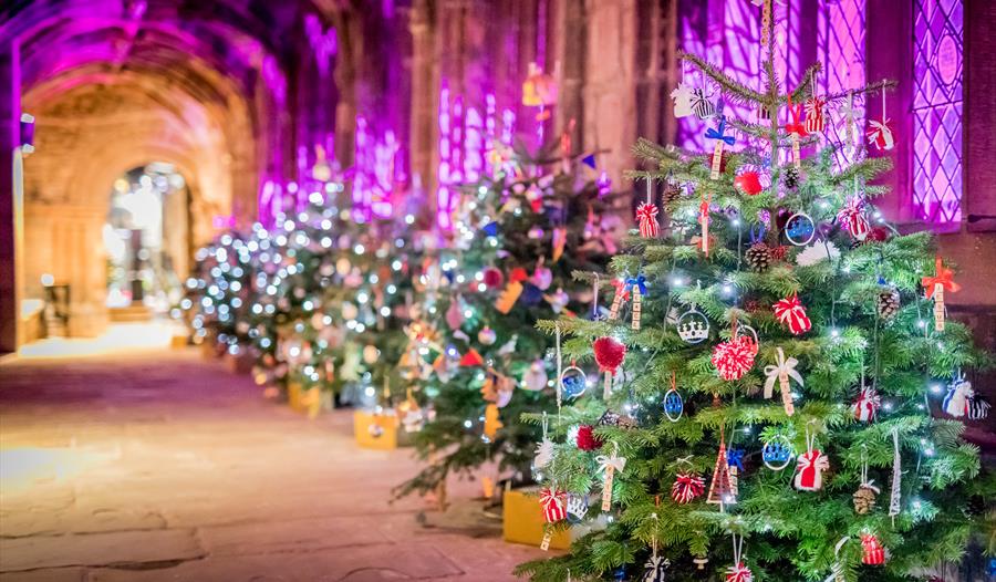 Christmas Tree Festival at Chester Cathedral